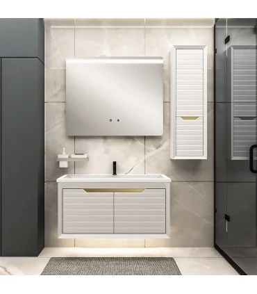 روشویی کابینتی لوکس کابین مدل 613A سفید